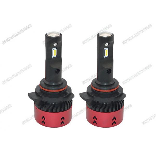 Black 4800lm V6 LED Car Headlights