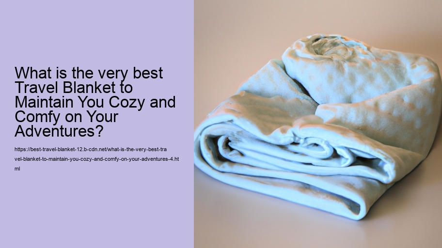 What is the very best Travel Blanket to Maintain You Cozy and Comfy on Your Adventures?