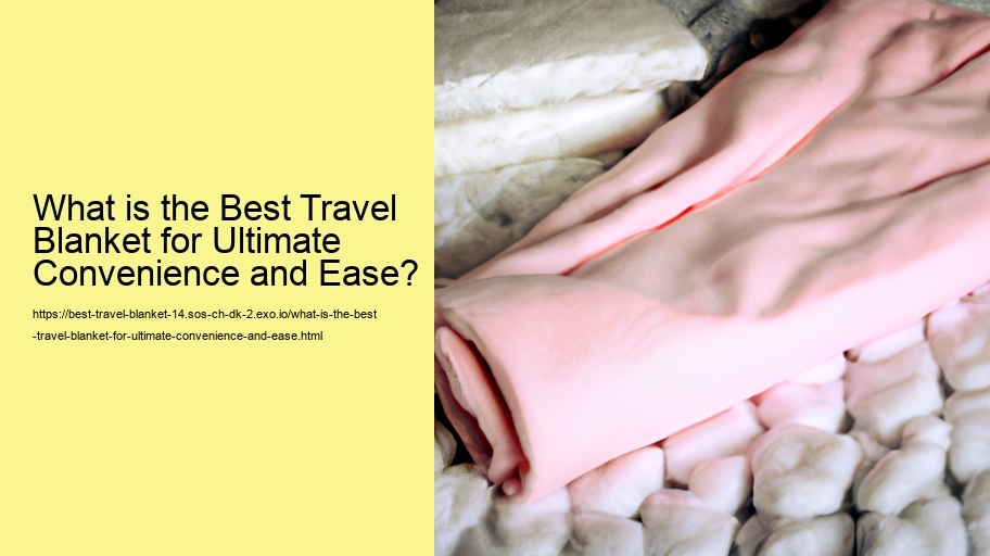 What is the Best Travel Blanket for Ultimate Convenience and Ease?