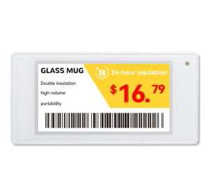 3 Color e Paper Digital Price Tag for Supermarkets