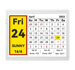 12.5 inch Electronic Shelf Label 2.4 GHz