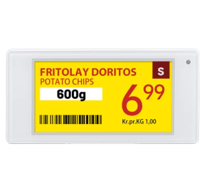 2.66 inch Electronic Shelf Label 2.4 GHz