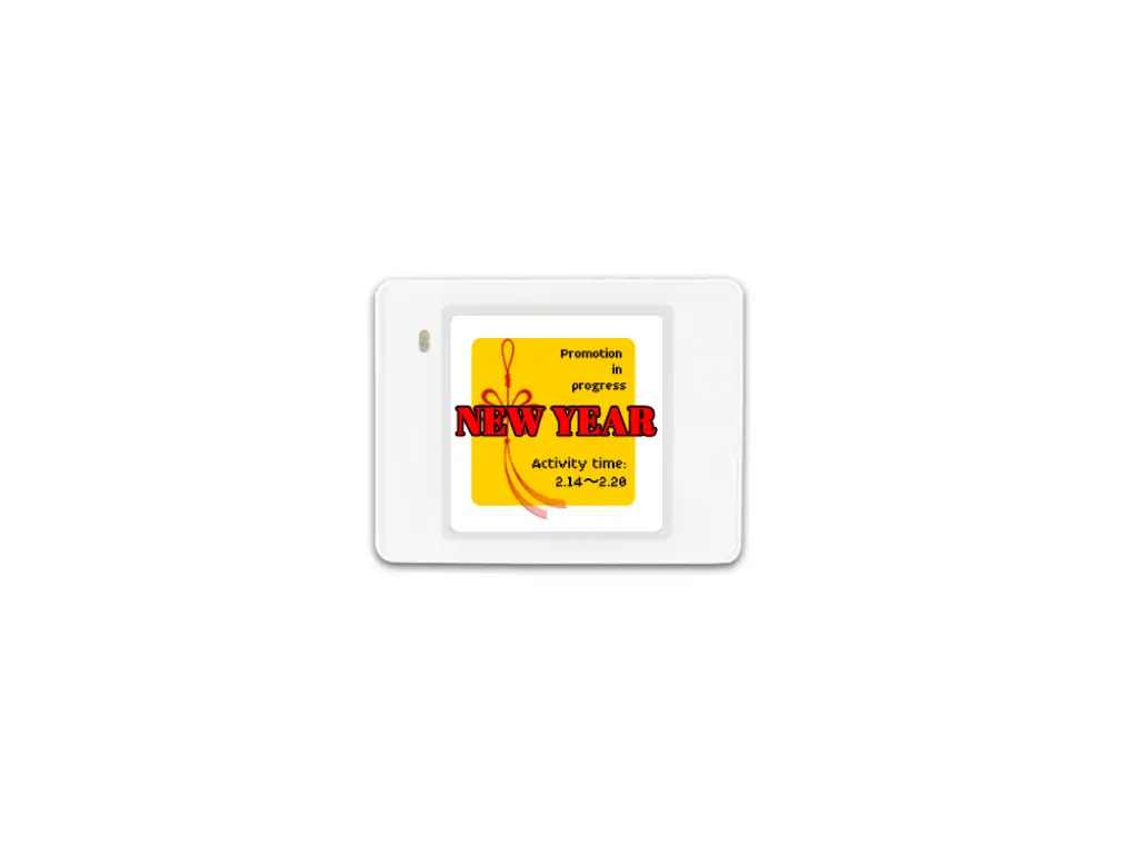 2.13 inch Waterproof ESL E-Paper Shelf Label IP65/IP67