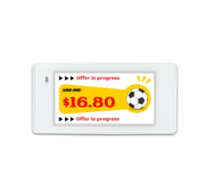 3.5 inch 4 color ePaper shelf label