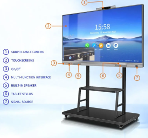65 Inch Multi Touch Digital Whiteboard for Classrooms