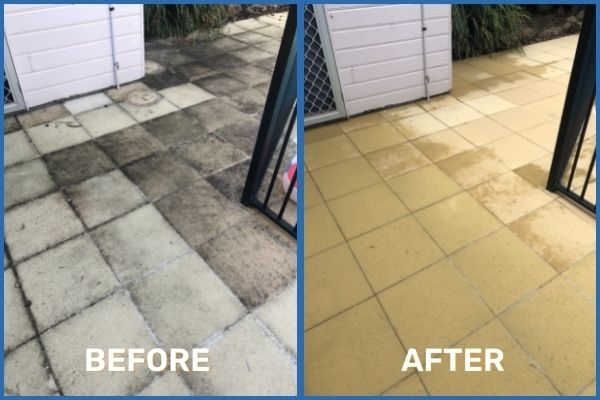 How does pressure cleaning enhance curb appeal?