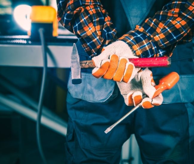 Are gyprocking and plastering services available for walls and ceilings?