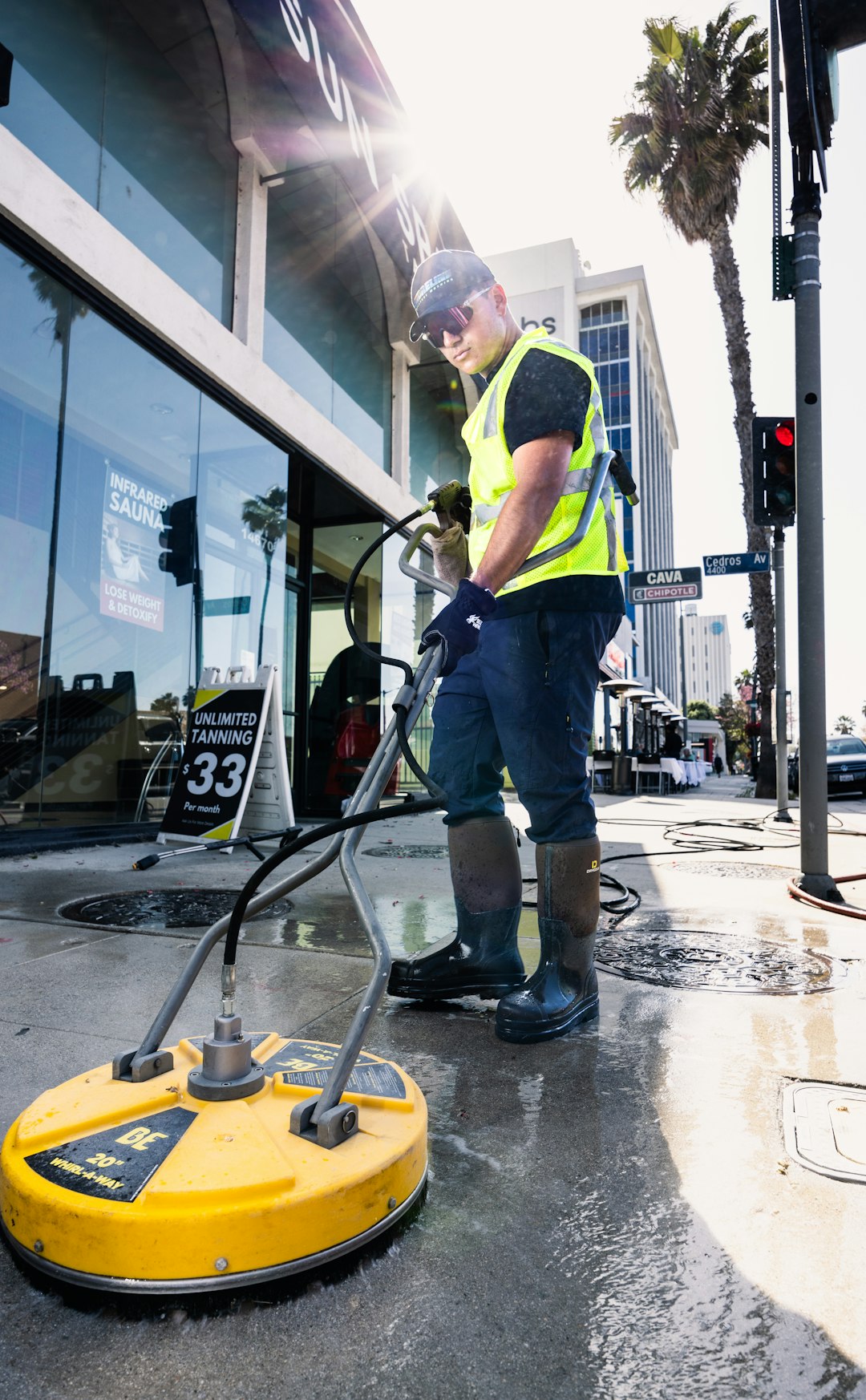 How High-Pressure Cleaning Works for Tough Stains