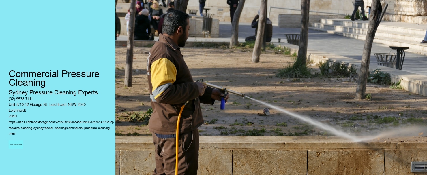 Commercial Pressure Cleaning