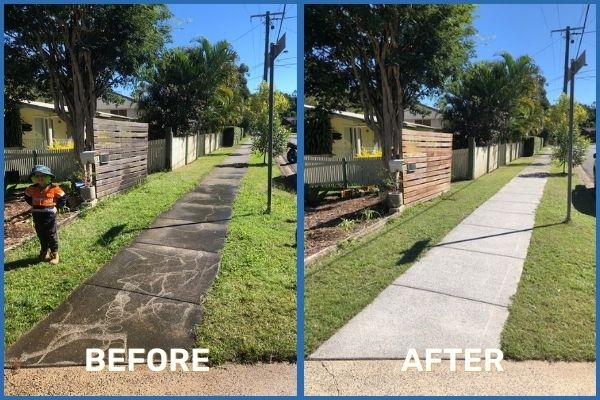 What special equipment do they use for pressure washing?