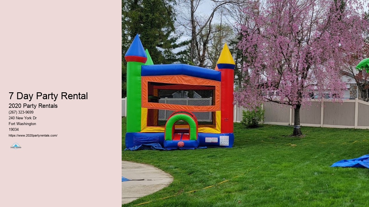 2020 Party Rentals Bounce House Rentals