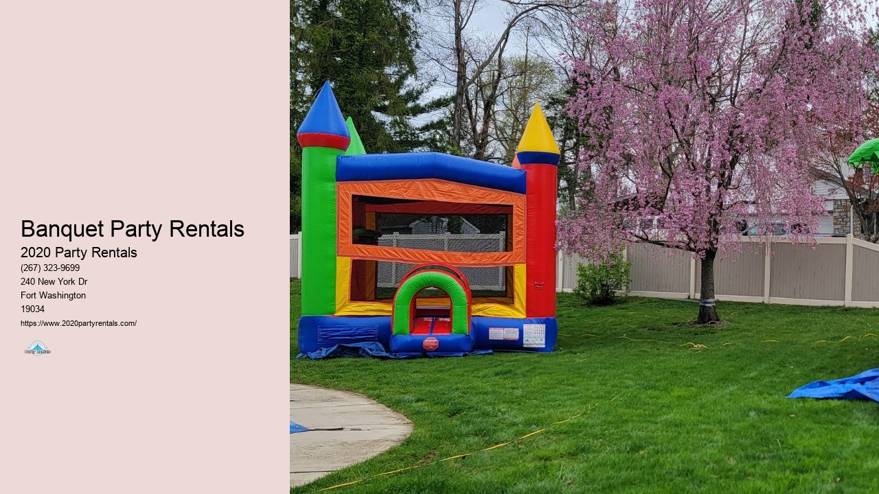 2020 Party Rentals Special Events