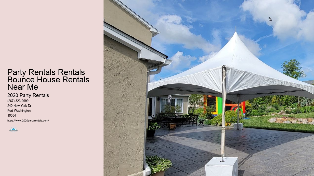 Party Rentals & Supplies