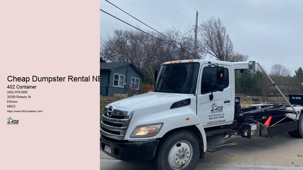 Construction Dumpster Rental NE