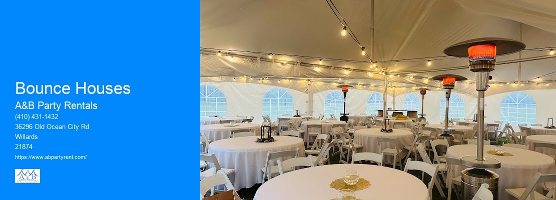 Party Rentals Tent Rentals Near Me