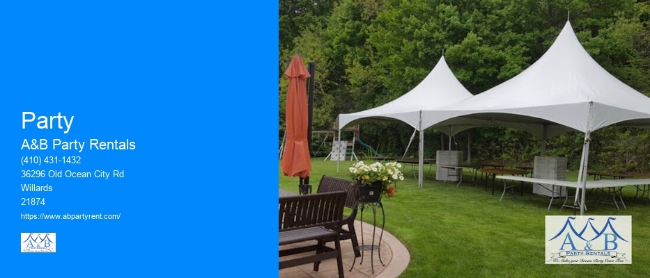 Tent And Party Rentals