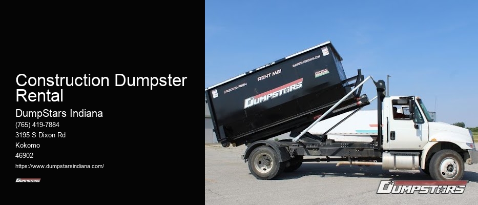 Construction Dumpster Rental