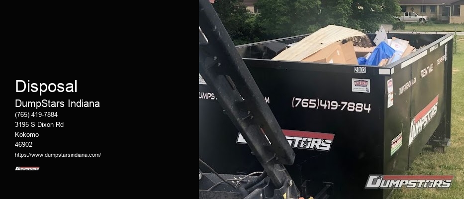 Disposal Needs