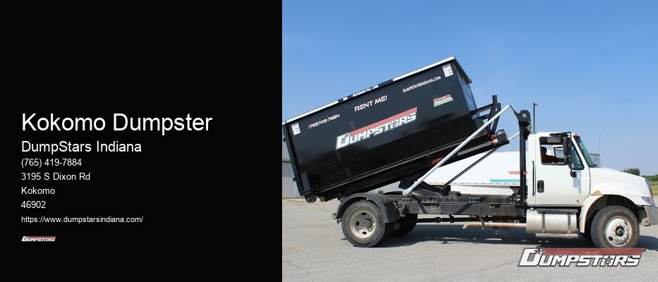Kokomo Dumpster