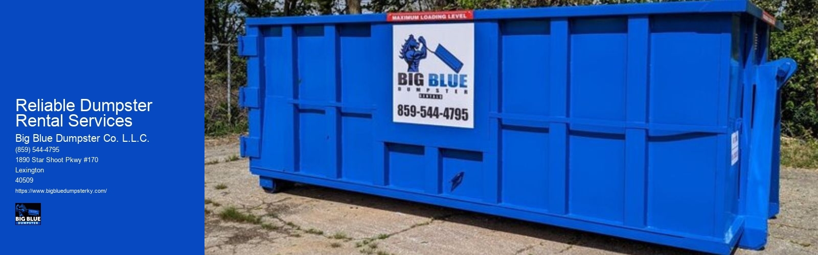 Reliable Dumpster Rental Services