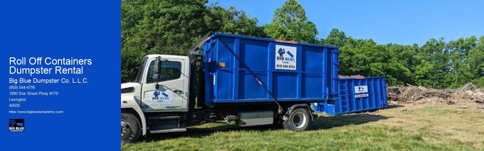 Roll Off Containers Dumpster Rental