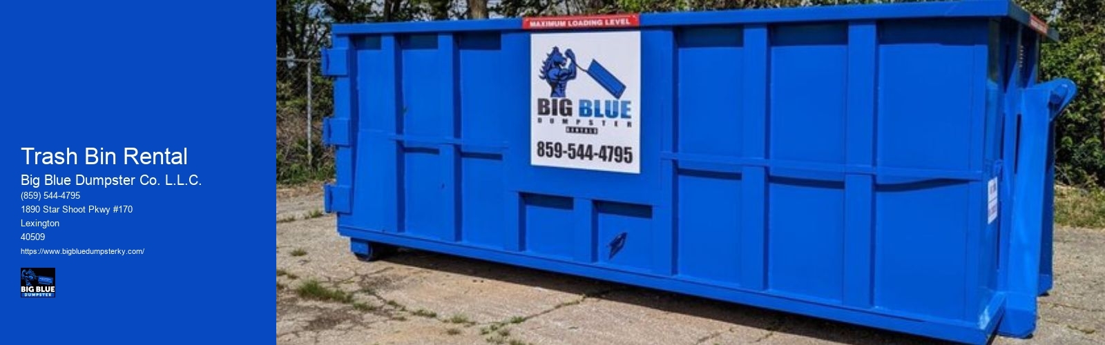 Trash Bin Rental