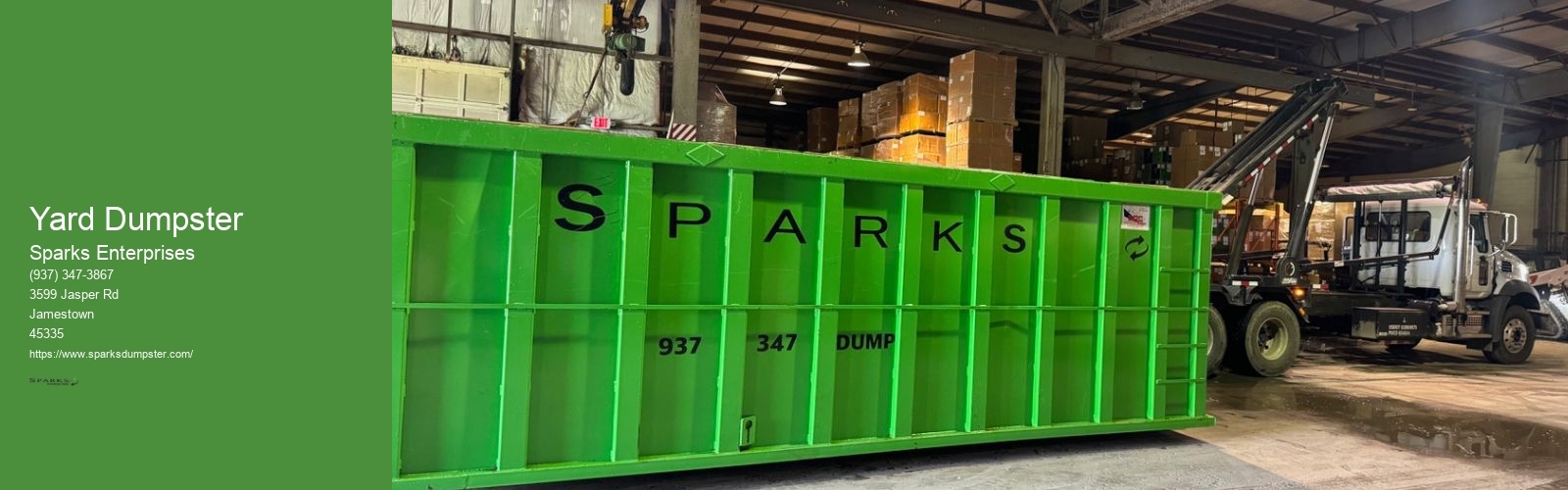 Yard Dumpster