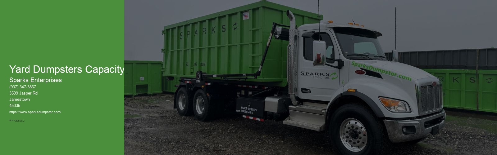 Yard Dumpsters Capacity