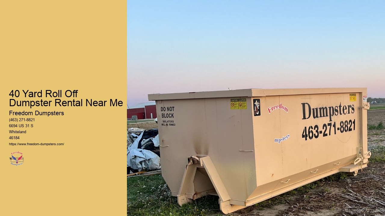 Dumpster Rental Companies