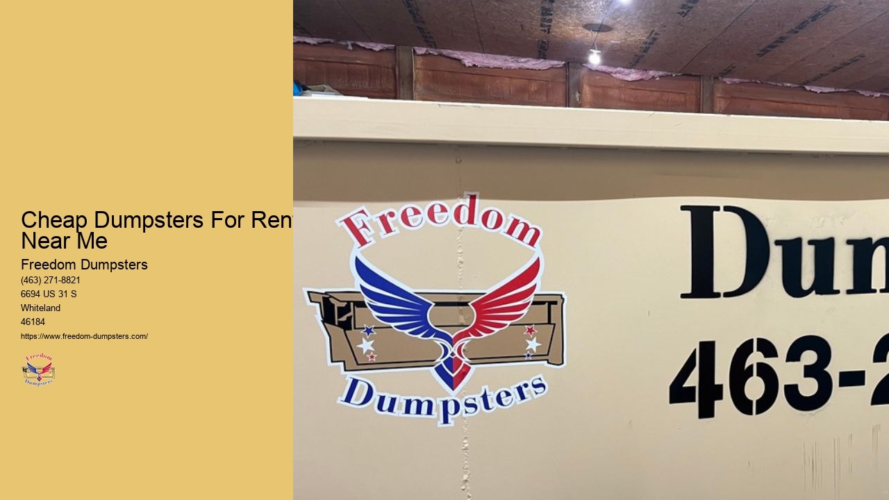 Commercial Dumpster Options