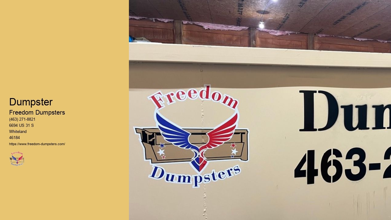 Roll Off Dumpster Rentals