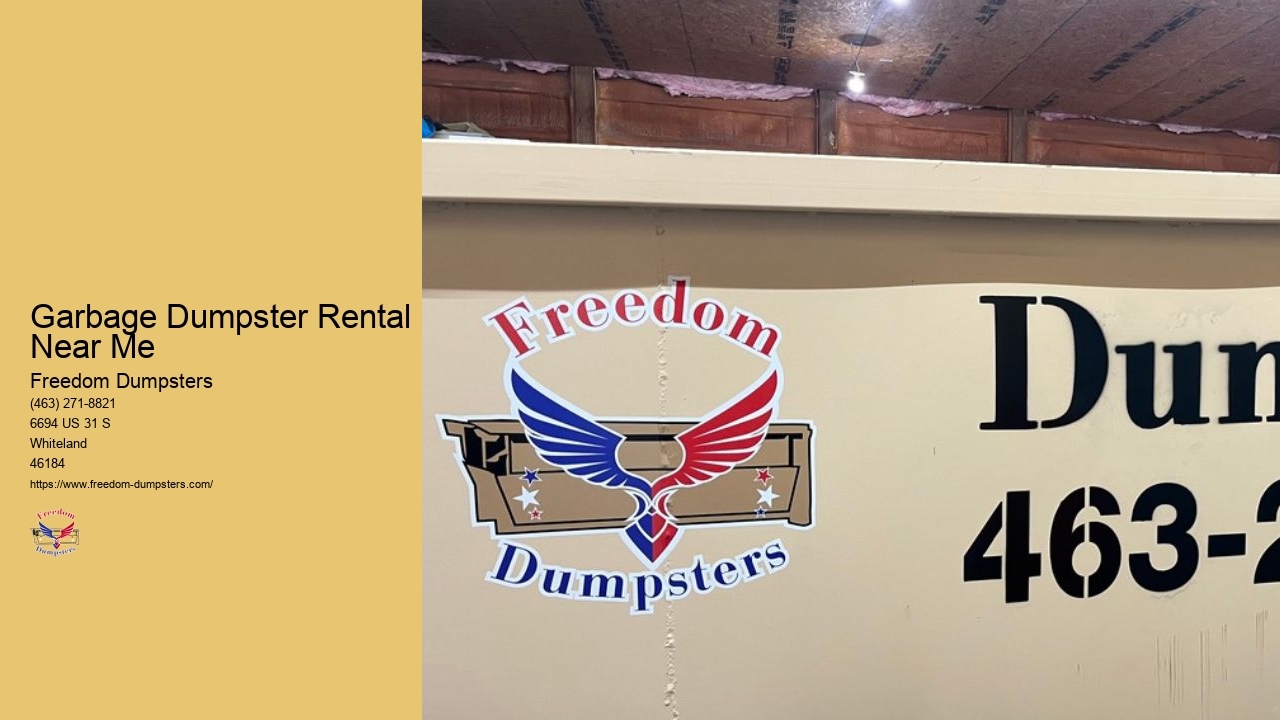 Trash Dumpster Rental Cost