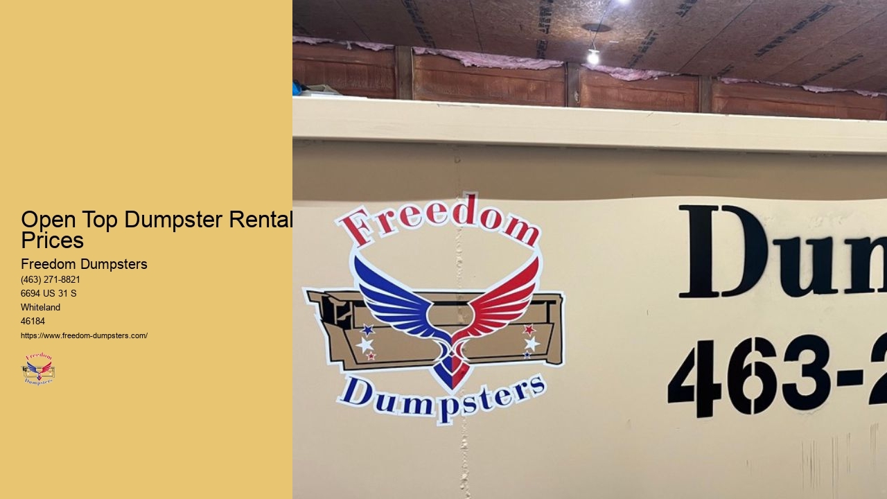 Roll Off Dumpsters