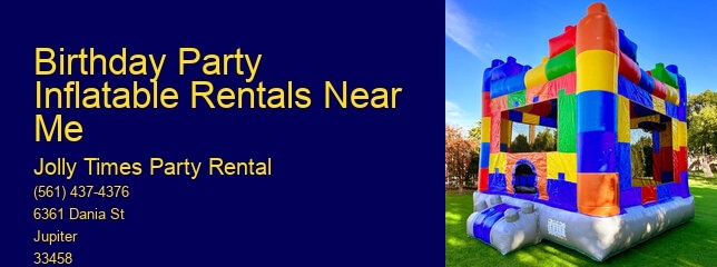 Inflatables Party Rentals