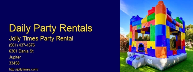 Jolly Jumper Bounce House Rentals