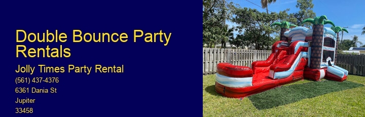 Party Rentals Jump House