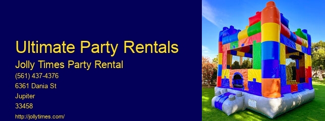 Quality Bounce And Party Rentals