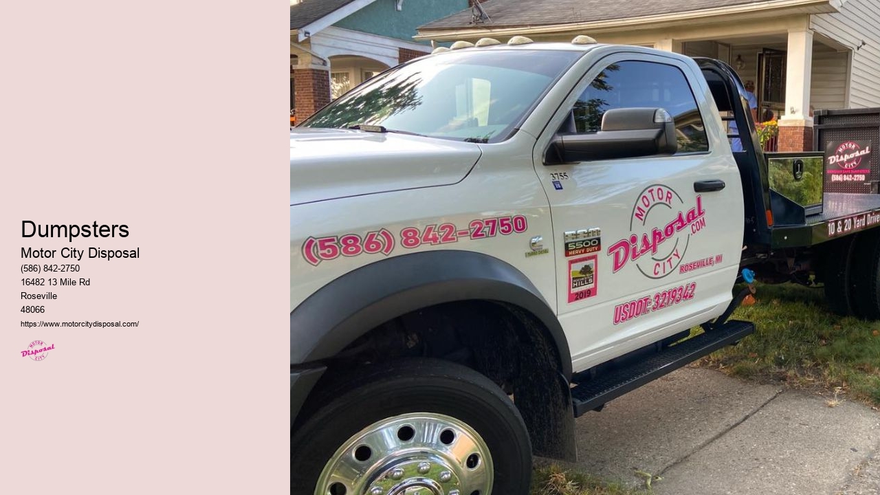 3 Yard Dumpster Service