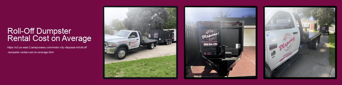 Roll Off Dumpster Rental