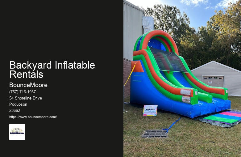 Small Inflatable Rentals