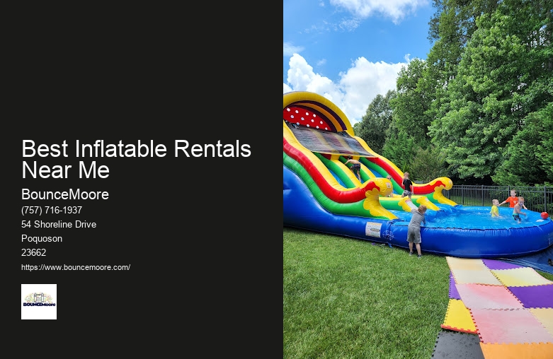 Kids Inflatable Rentals Near Me