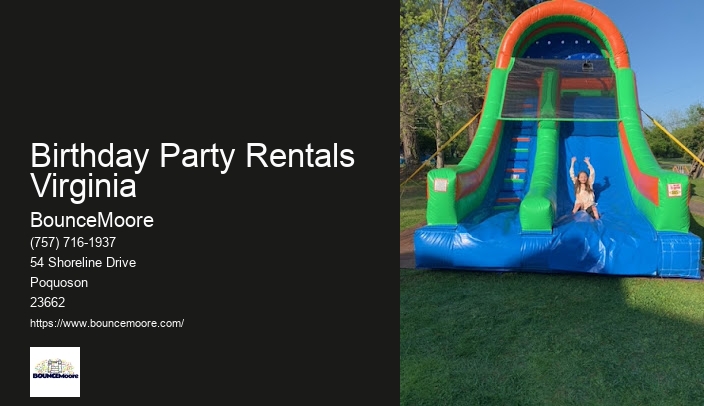 Virginia Bounce House Rentals