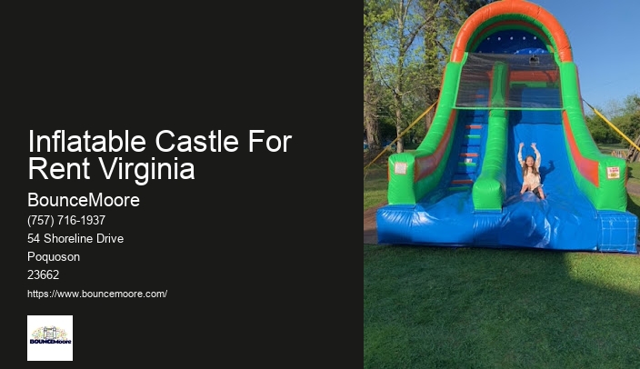 Birthday Party Rentals Virginia