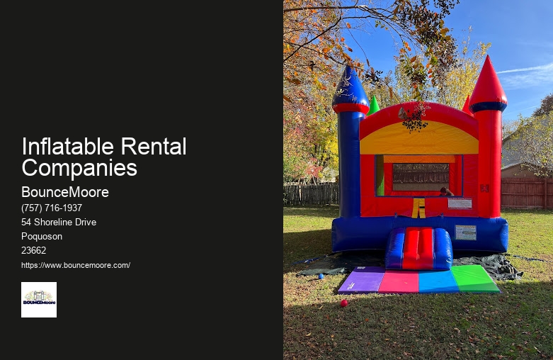 Inflatable Rentals Price