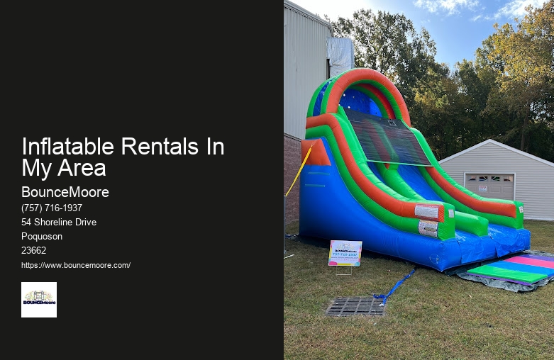 Outdoor Inflatable Rentals Near Me