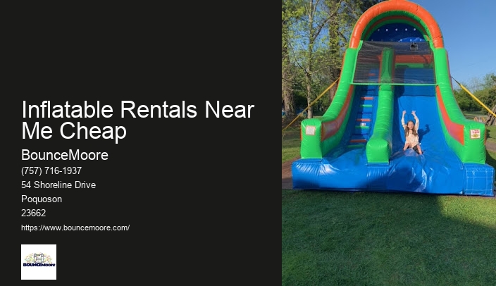 Pool Inflatable Rentals