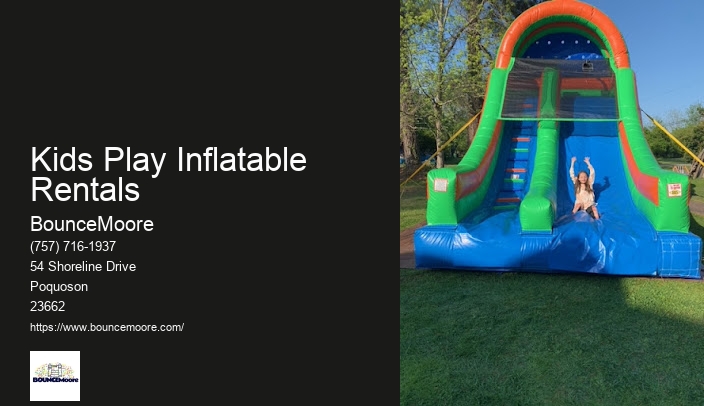 BounceMoore Party Equipment Rental Service In Virginia