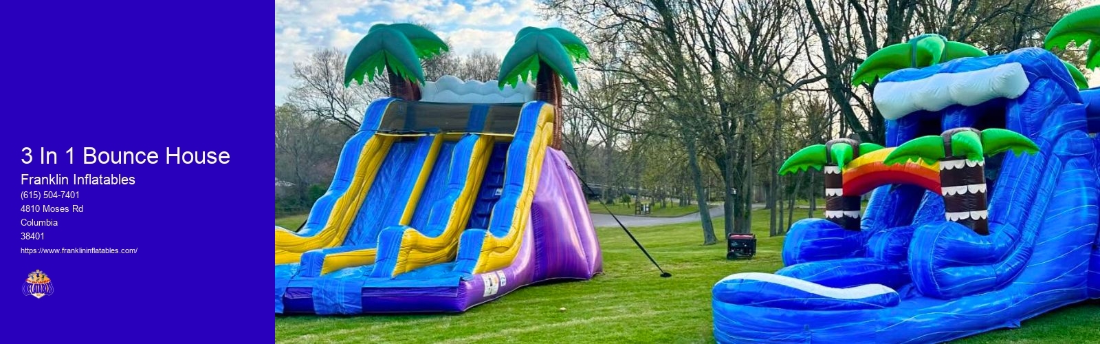 3 In 1 Bounce House