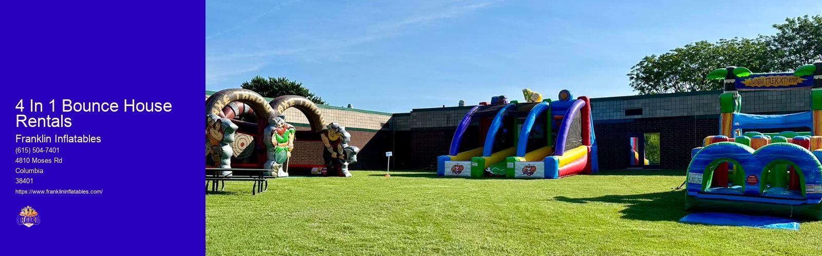 4 In 1 Bounce House Rentals