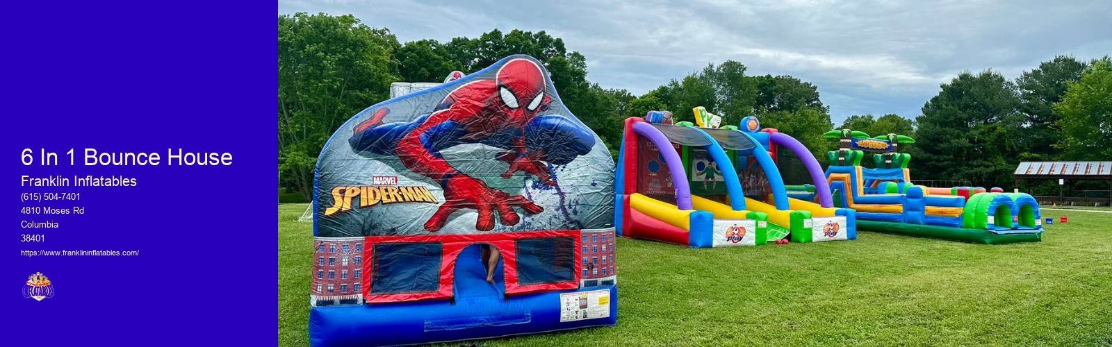 6 In 1 Bounce House